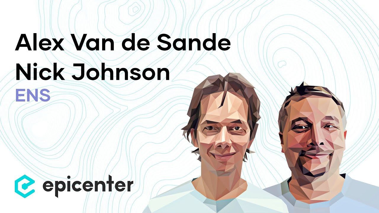 Nick Johnson and Alex Van de Sande Epicenter ENS Zelta