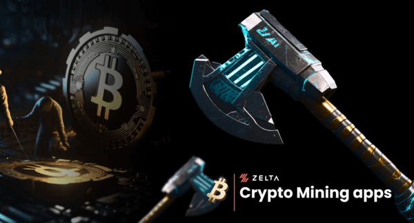 Crypto Mining Apps Illustration